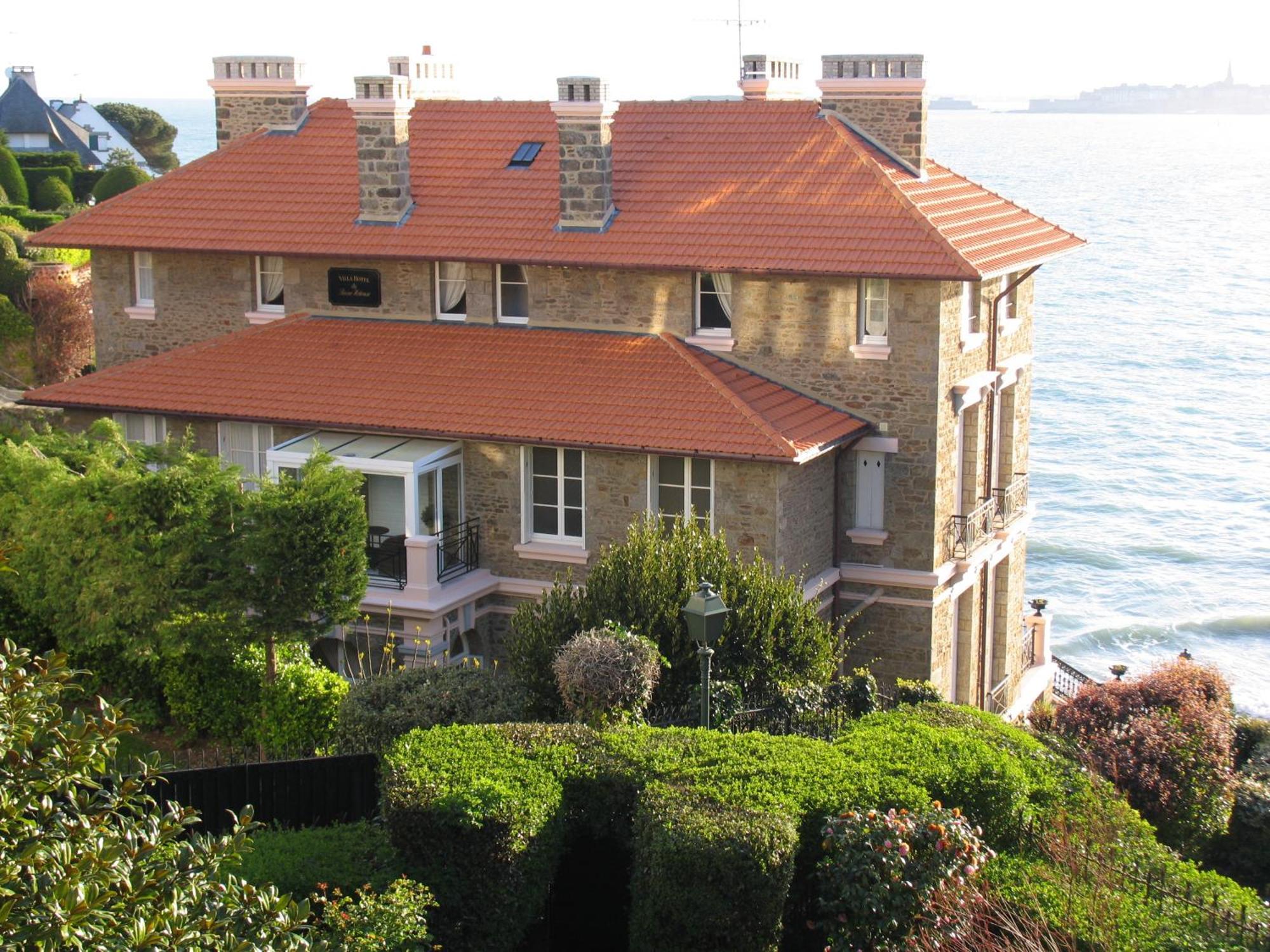 Hotel Villa Reine Hortense Dinard Exterior foto