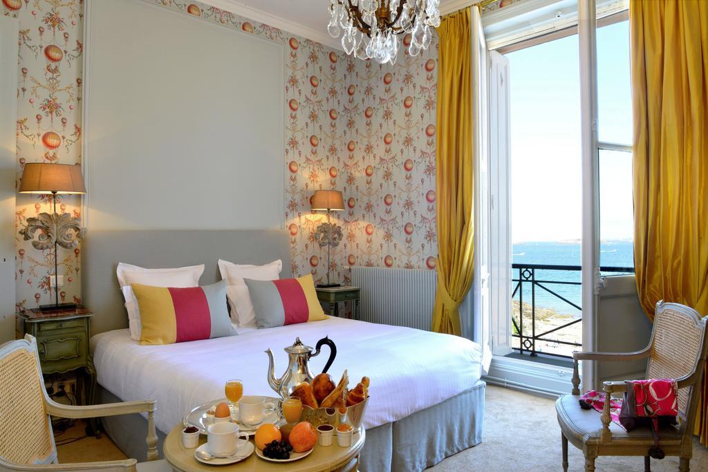 Hotel Villa Reine Hortense Dinard Exterior foto