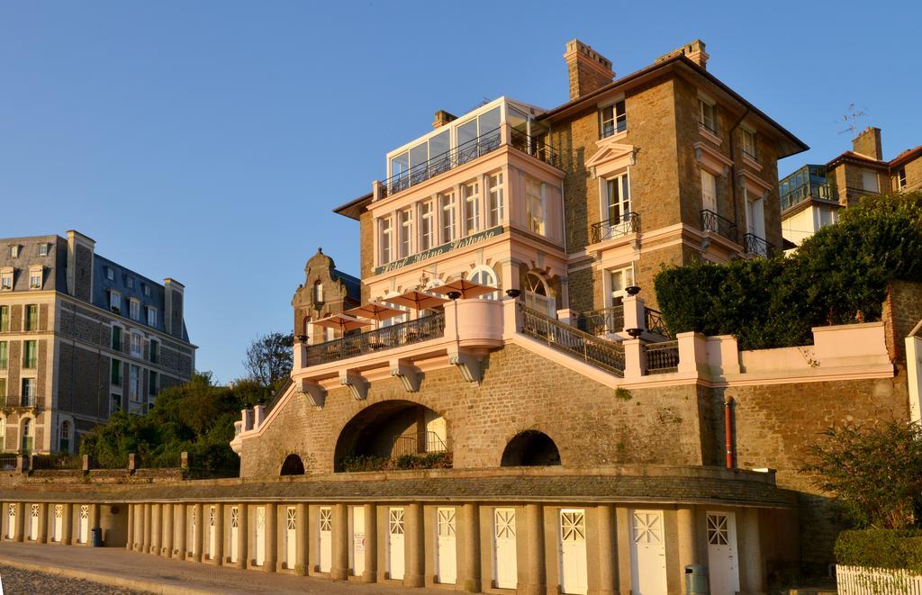 Hotel Villa Reine Hortense Dinard Exterior foto