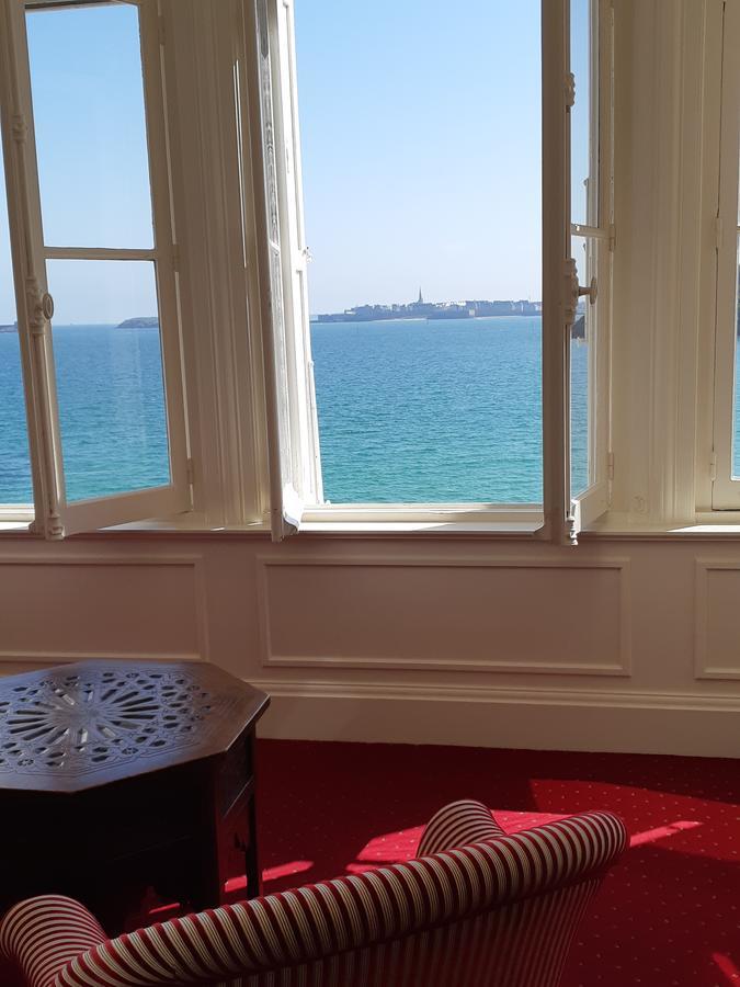 Hotel Villa Reine Hortense Dinard Exterior foto